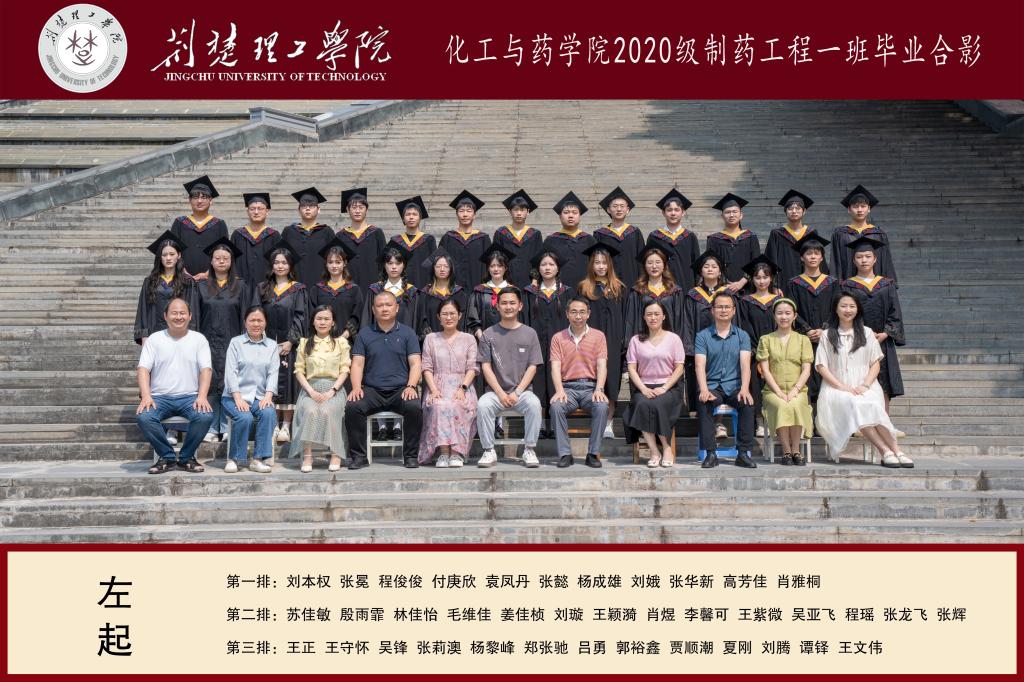 化工与制药学院2024届毕业生合影